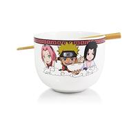 JUST FUNKY Naruto Team Seven - Cuenco para Ramen con Varita (470 ml)