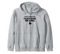 Just Giving You a Hug Lucha contra el Suelo No-Gi Dojo Sudadera con Capucha