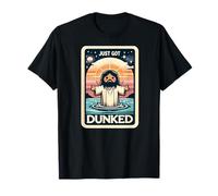 Just Got Dunked Made Christian New Jesus Kids Bautismo Tarot Camiseta