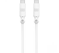 Just Green Cable Ecológico USB-C Macho/Macho 2m Blanco