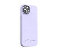 JUST GREEN Carcasa para iPhone 14 Plus Modelo Flexible Natura, Lavanda