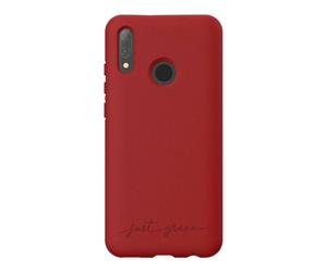 JUST GREEN Carcasa protectora para Huawei P Smart 2019 Natura Reciclable, Rojo