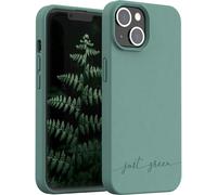 JUST GREEN JGCOVIP14NG - Carcasa Just Green Bio IP14 Verde Noche