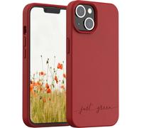 JUST GREEN JGCOVIP14R - Carcasa Just Green IP14 Rojo