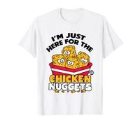 Just Here For The Chicken Nuggets Camiseta