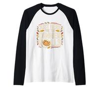 Just Here for The Dinner Rolls Acción de Gracias Otoño Hoja de otoño Camiseta Manga Raglan