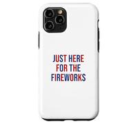 Just here for the fireworks 4th Of July Couple Carcasa para iPhone 11 Pro