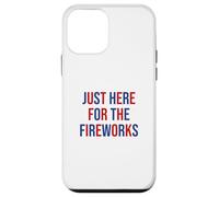 Just here for the fireworks 4th Of July Couple Carcasa para iPhone 12 mini