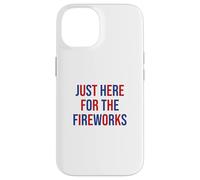 Just here for the fireworks 4th Of July Couple Carcasa para iPhone 14