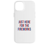 Just here for the fireworks 4th Of July Couple Carcasa para iPhone 14 Plus