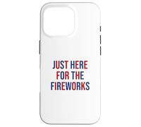Just here for the fireworks 4th Of July Couple Carcasa para iPhone 16 Pro