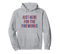 Just here for the fireworks 4th Of July Couple Sudadera con Capucha