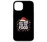 Just Here For The Food Funny Christmas Sutil Bah Humbug Carcasa para iPhone 13
