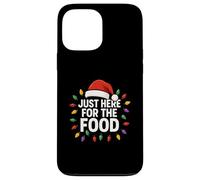 Just Here For The Food Funny Christmas Sutil Bah Humbug Carcasa para iPhone 13 Pro MAX
