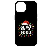 Just Here For The Food Funny Christmas Sutil Bah Humbug Carcasa para iPhone 14