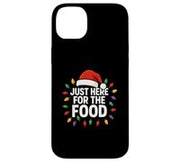 Just Here For The Food Funny Christmas Sutil Bah Humbug Carcasa para iPhone 14 Plus