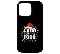 Just Here For The Food Funny Christmas Sutil Bah Humbug Carcasa para iPhone 14 Pro MAX