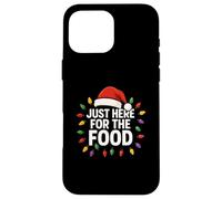 Just Here For The Food Funny Christmas Sutil Bah Humbug Carcasa para iPhone 16 Pro MAX