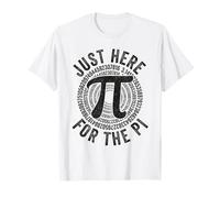 Just Here For The Pi Happy Pi Day Maestro de matemáticas niños niñas Camiseta