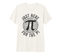 Just Here For The Pi Happy Pi Day Maestro de matemáticas niños niñas Camiseta Premium