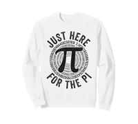 Just Here For The Pi Happy Pi Day Maestro de matemáticas niños niñas Sudadera