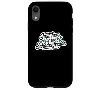 Just Here for the Schadenfreude German Joke Carcasa para iPhone XR