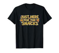 Just Here for The Snacks Costume for Broke Speech Lovers Camiseta