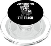 Just Here For The Trash PopSockets PopGrip para MagSafe