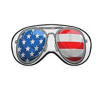 Just Here to Bang July of 4th Independence Day Sleep Masks Eye Cover Blackout con correa elástica ajustable Night Blindfold para mujeres, hombres, yoga, viajes, siesta