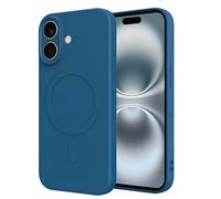 JUST IN CASE Funda para iPhone 17 en TPU Blando Serie KickCase, Azul