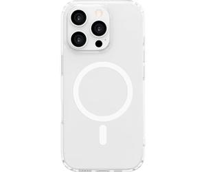 Just In Case Funda Transparente para iPhone 16 Pro - Soft TPU Compatible con MagSafe - Protección Ligera y Flexible