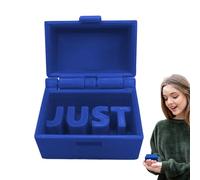 Just in Case Prank Box, Just in Case Joke Gag | Prank Stuff Aufbewahrungsbox | Desktop Dekoration Strantsame Sachen, kleine Box mit Word-SchmuckOrganizer er, lustiger Gag, Halloween Weihnachtsdekorat