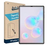 Just in Case Protector de pantalla de vidrio templado para Samsung Galaxy Tab S6, dureza 9H, ultra transparente, 0,3 mm, claridad óptima, antiburbujas, antiarañazos, fácil instalación