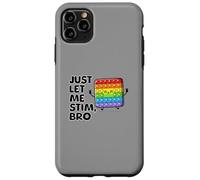 Just Let Me Stim Bro Kids Boys | Concientización sobre el autismo autista Carcasa para iPhone 11 Pro Max