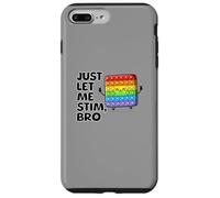 Just Let Me Stim Bro Kids Boys | Concientización sobre el autismo autista Carcasa para iPhone 7 Plus/8 Plus