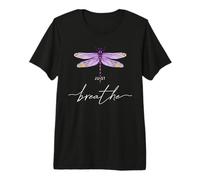 Just Libélulas Insectos Verano Respira Breathe Dragonfly Camiseta Premium