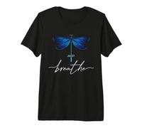 Just Libélulas Insectos Verano Respira Breathe Dragonfly Camiseta Premium