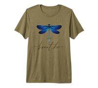 Just Libélulas Insectos Verano Respira Breathe Dragonfly Camiseta Premium