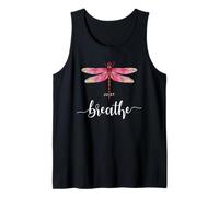 Just Libélulas Insectos Verano Respira Breathe Dragonfly Camiseta sin Mangas
