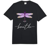 Just Libélulas Insectos Verano Respira Breathe Dragonfly Comfort Colors Adult Heavyweight T-Shirt