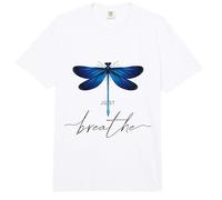 Just Libélulas Insectos Verano Respira Breathe Dragonfly Comfort Colors Adult Heavyweight T-Shirt