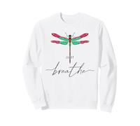 Just Libélulas Insectos Verano Respira Breathe Dragonfly Sudadera