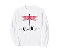 Just Libélulas Insectos Verano Respira Breathe Dragonfly Sudadera