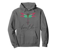 Just Libélulas Insectos Verano Respira Breathe Dragonfly Sudadera con Capucha