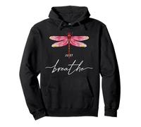 Just Libélulas Insectos Verano Respira Breathe Dragonfly Sudadera con Capucha