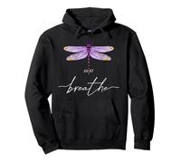 Just Libélulas Insectos Verano Respira Breathe Dragonfly Sudadera con Capucha