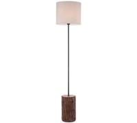 Just Light Bark lámpara de pie 1x40 W negro-madera-beige 11234-79
