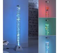 JUST LIGHT. GmbH Columna de agua Ava con LED y peces, altura 120cm True