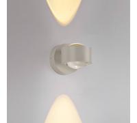 JUST LIGHT. GmbH JUST LIGHT. Aplique de pared recargable LED Chia, arena, hierro, 3000 K
