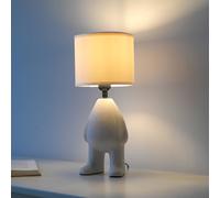 JUST LIGHT. GmbH JUST LIGHT. Lámpara de mesa Ted, cerámica, vertical, beige arena
